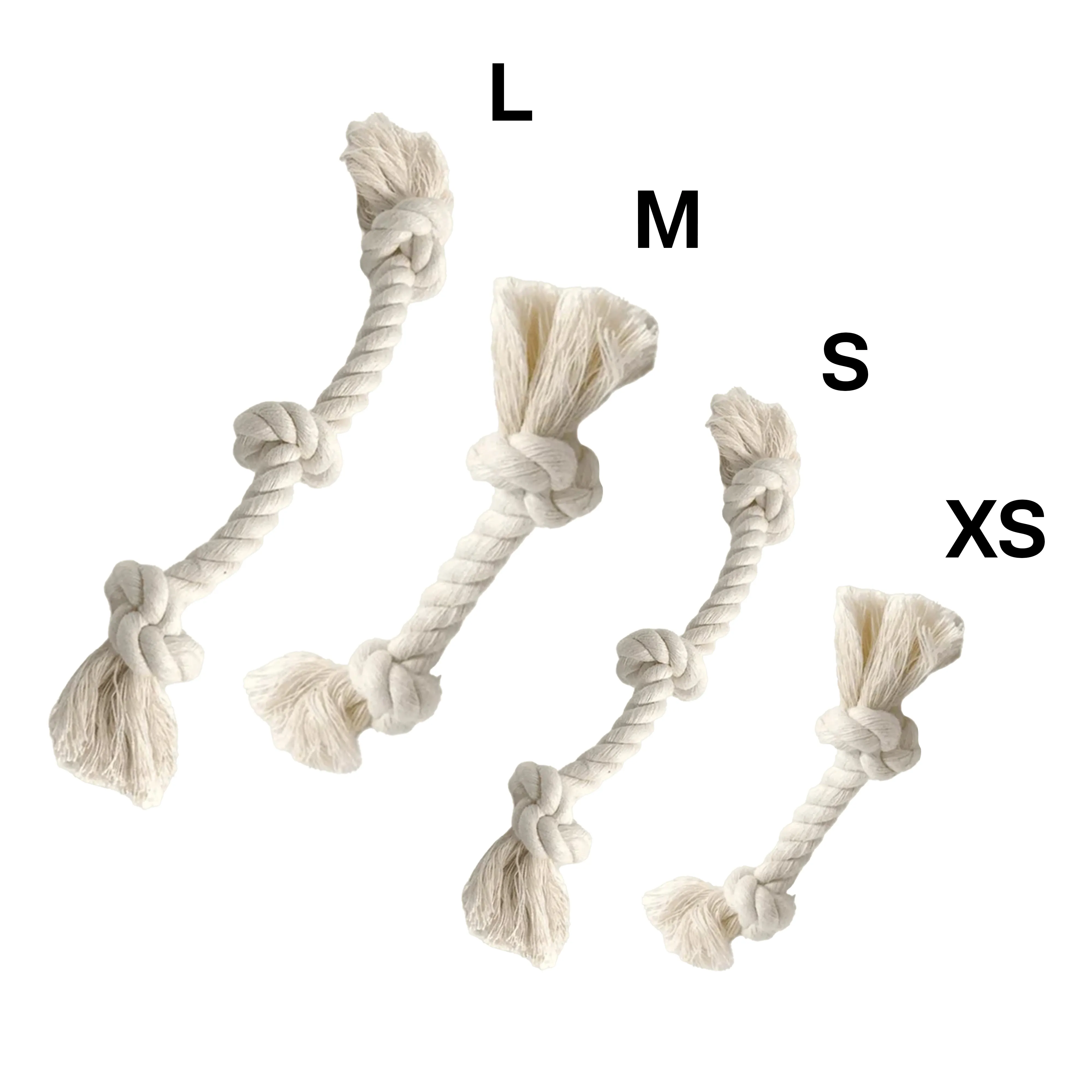 100% Organic Cotton Rope Dog Toy