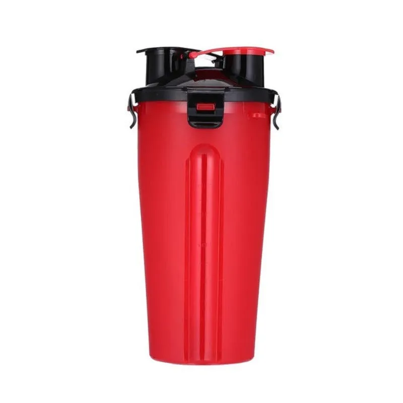2 In 1 Dog Water Bottle And Food Bowl Pet Feeder