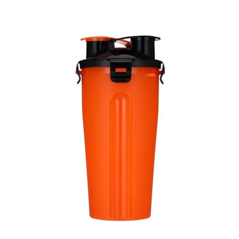 2 In 1 Dog Water Bottle And Food Bowl Pet Feeder