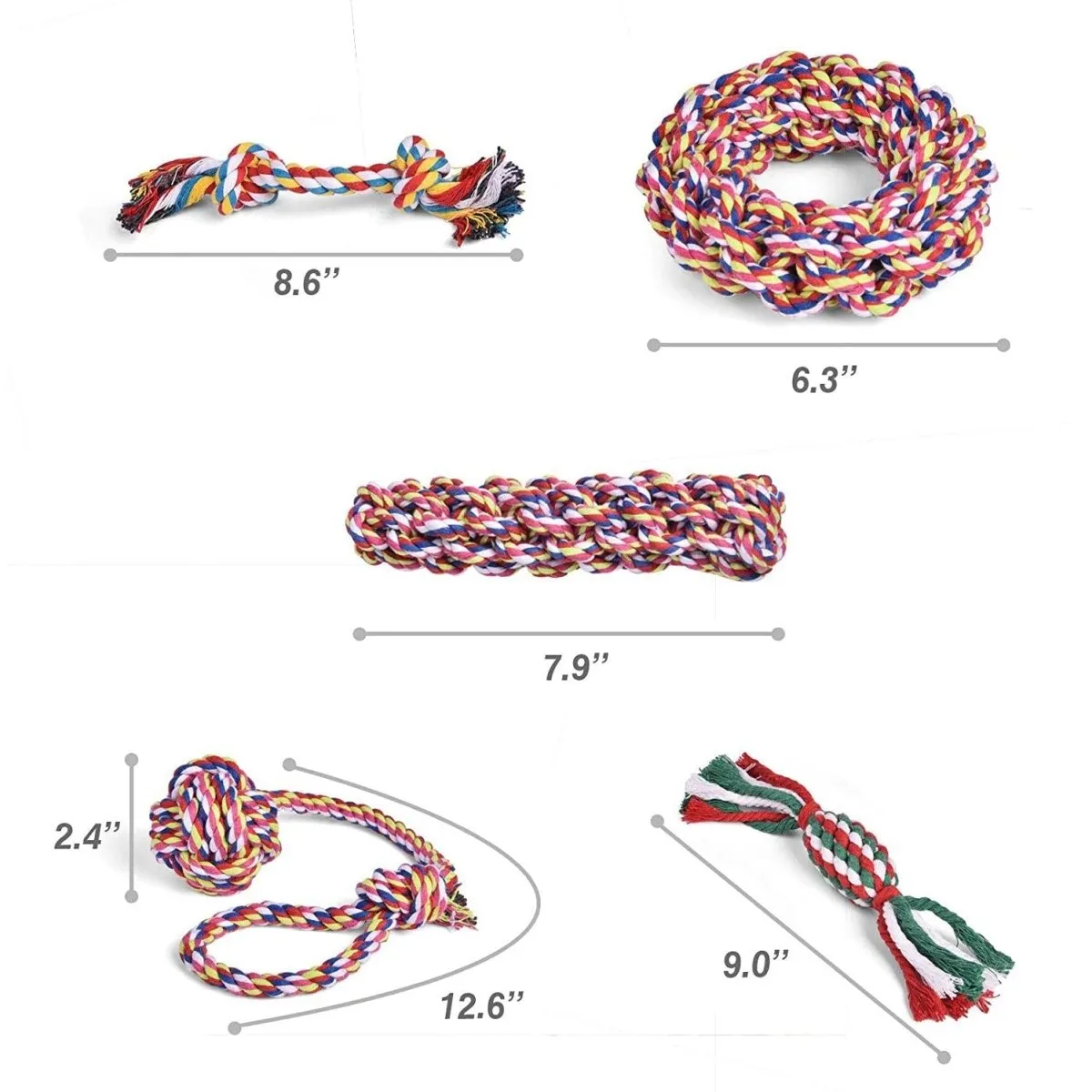 Chew Toy Set for Pets