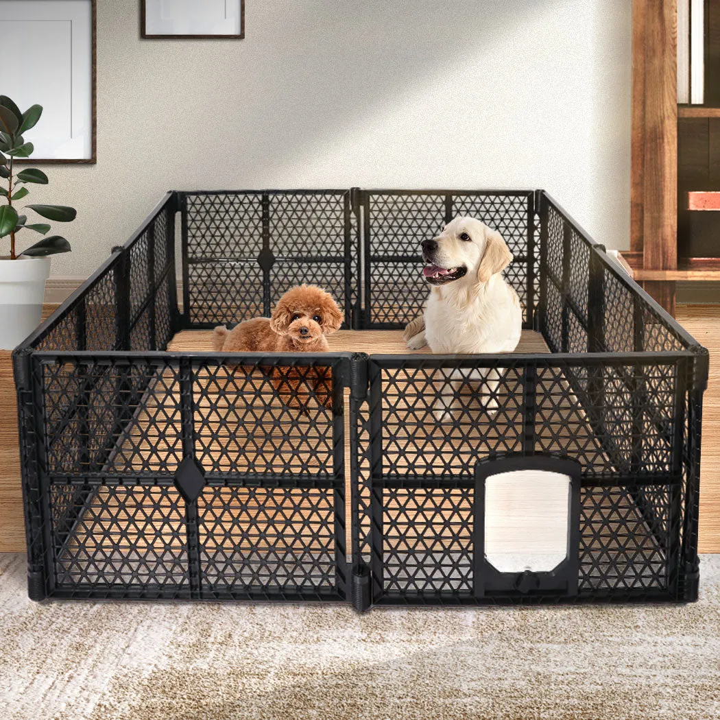 Garden Outdoor Pet Playpen Foldable 8 Panels
