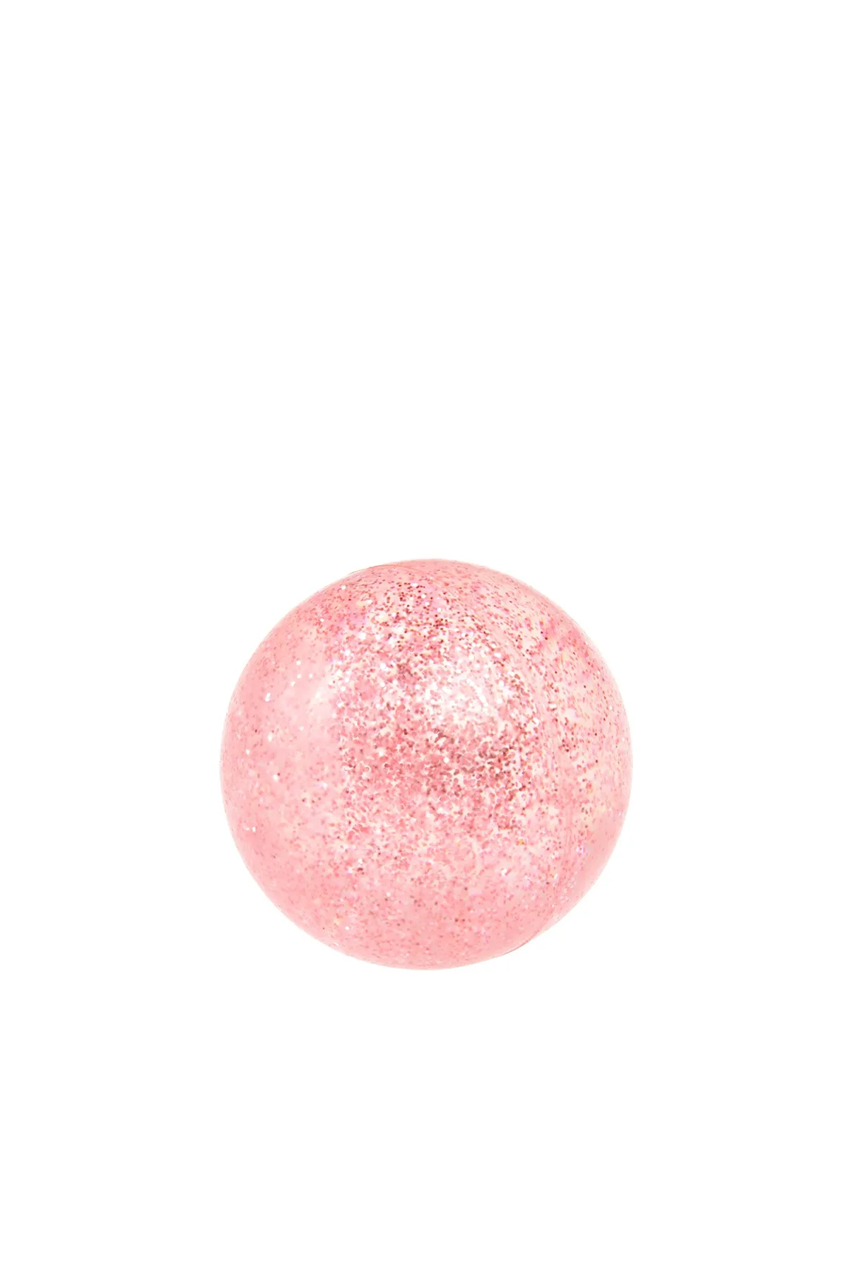 Glitter Bouncy Ball Pink Cat