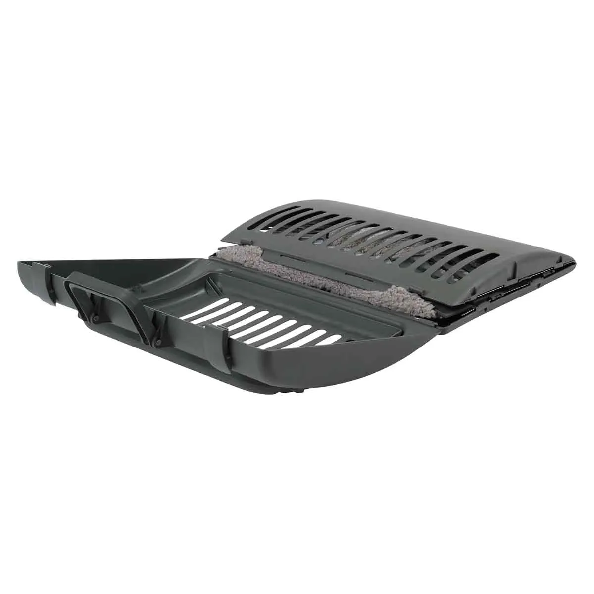Lexi & Me Collapsible Cat Carrier with Mat Charcoal
