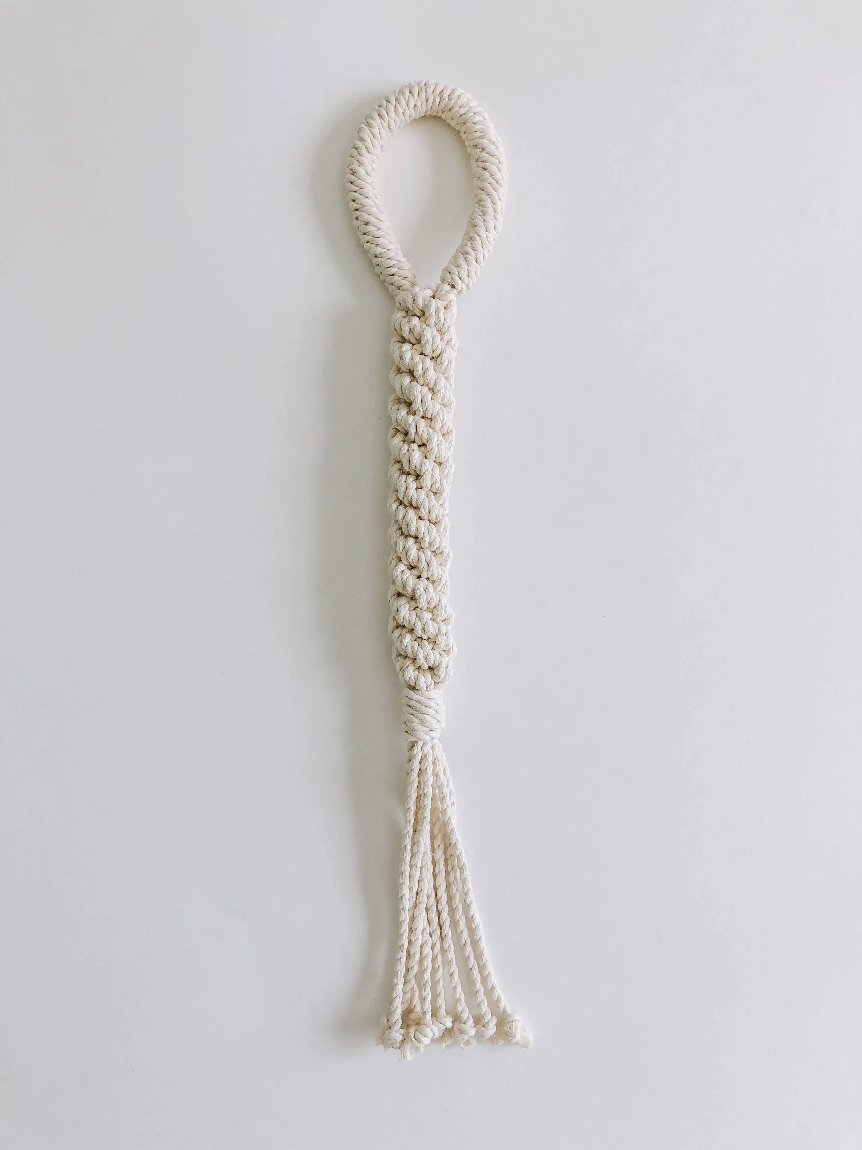 MACRAME ROPE DOG TUG TOY