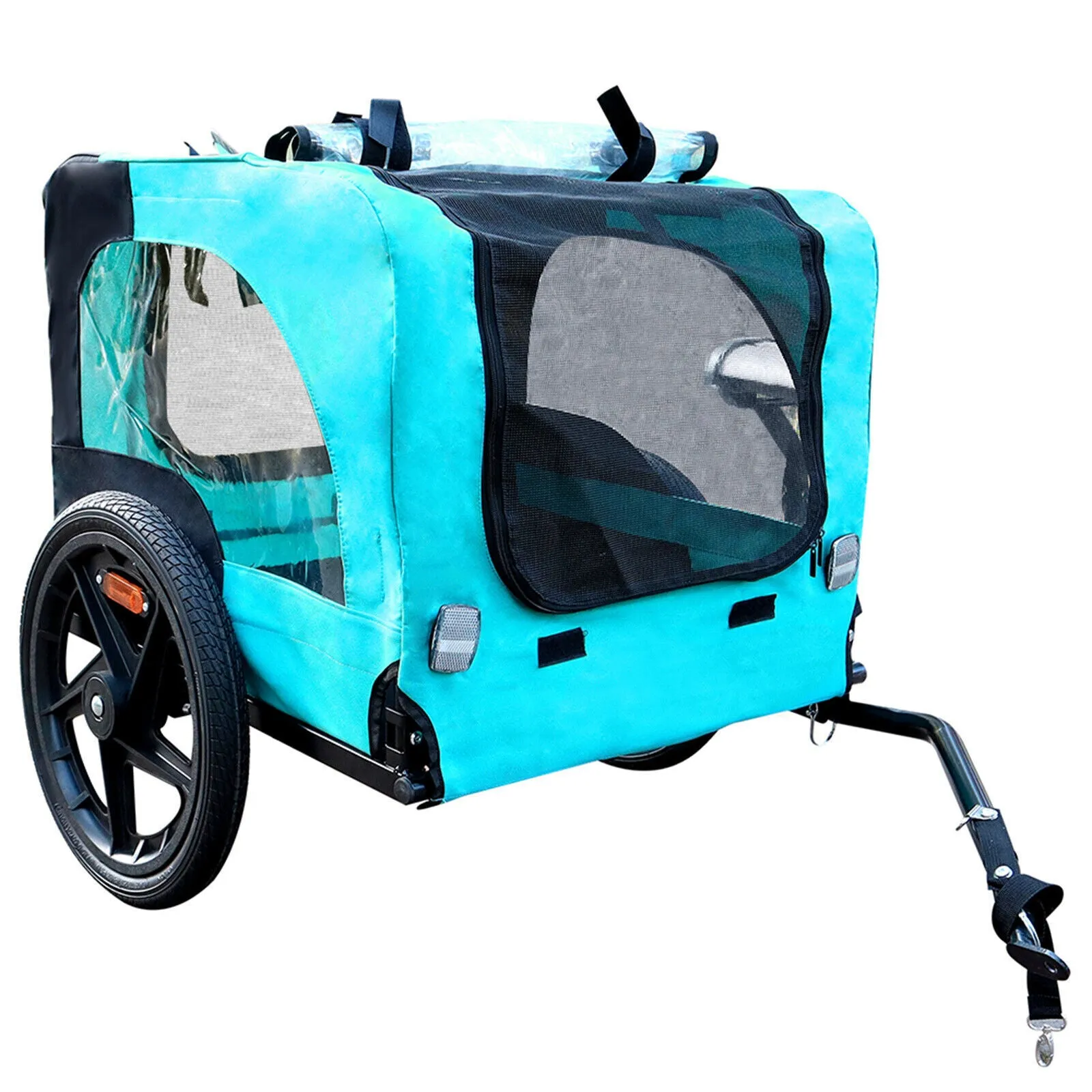 Pet Carrier Dog Bike Bicycle Trailer Stroller Jogging for Small & Large Dogs HOT