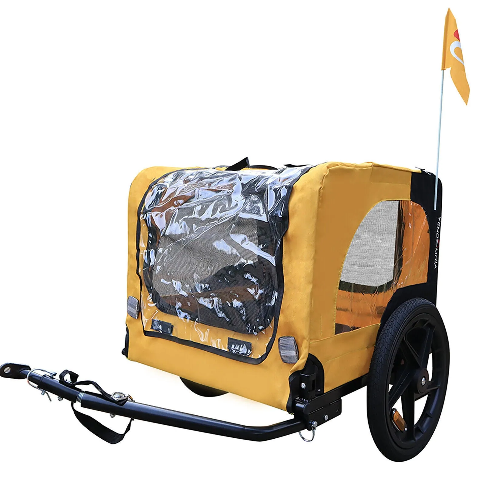 Pet Carrier Dog Bike Bicycle Trailer Stroller Jogging for Small & Large Dogs HOT