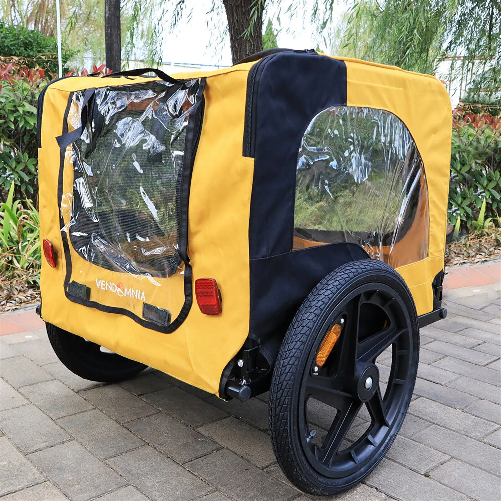 Pet Carrier Dog Bike Bicycle Trailer Stroller Jogging for Small & Large Dogs HOT