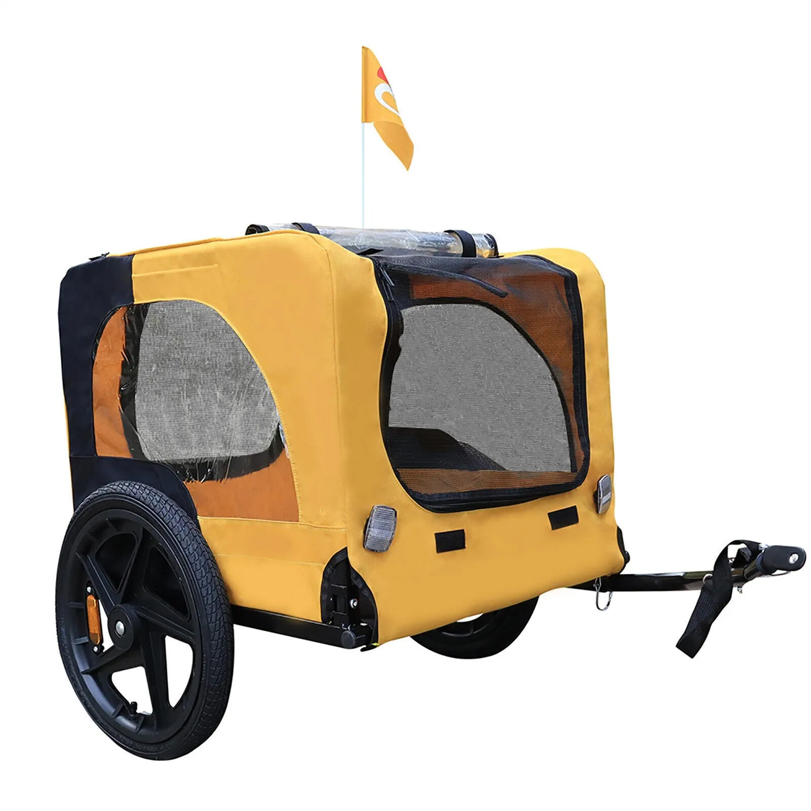 Pet Carrier Dog Bike Bicycle Trailer Stroller Jogging for Small & Large Dogs HOT