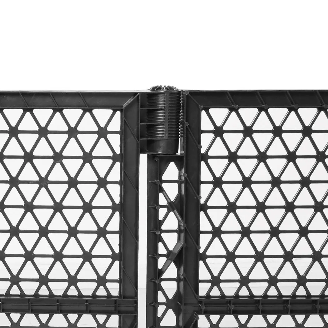 Pet Playpen Foldable Protable Dog Play Pens Plastic Garden Outdoor 4 Panels