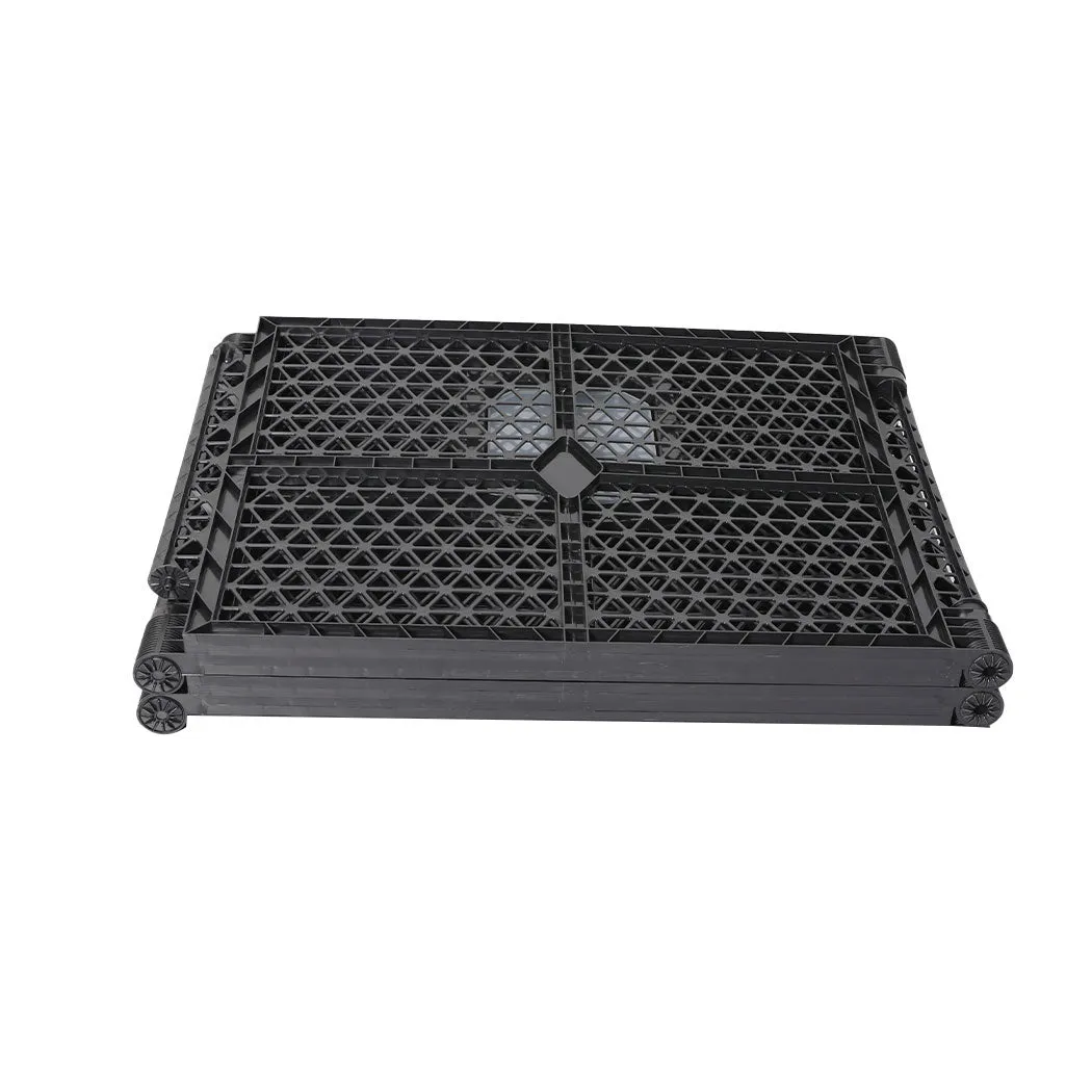 Pet Playpen Foldable Protable Dog Play Pens Plastic Garden Outdoor 4 Panels