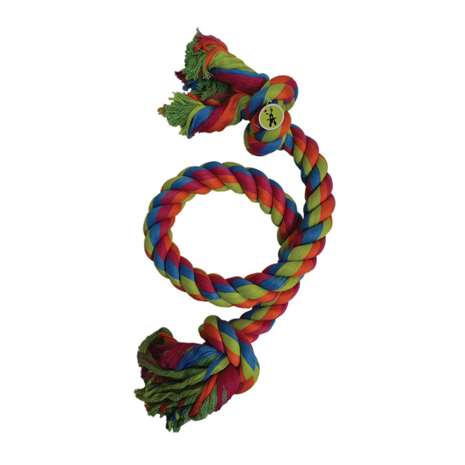 Scream Jumbo 2-Knot Rope 120cm Dog Toy