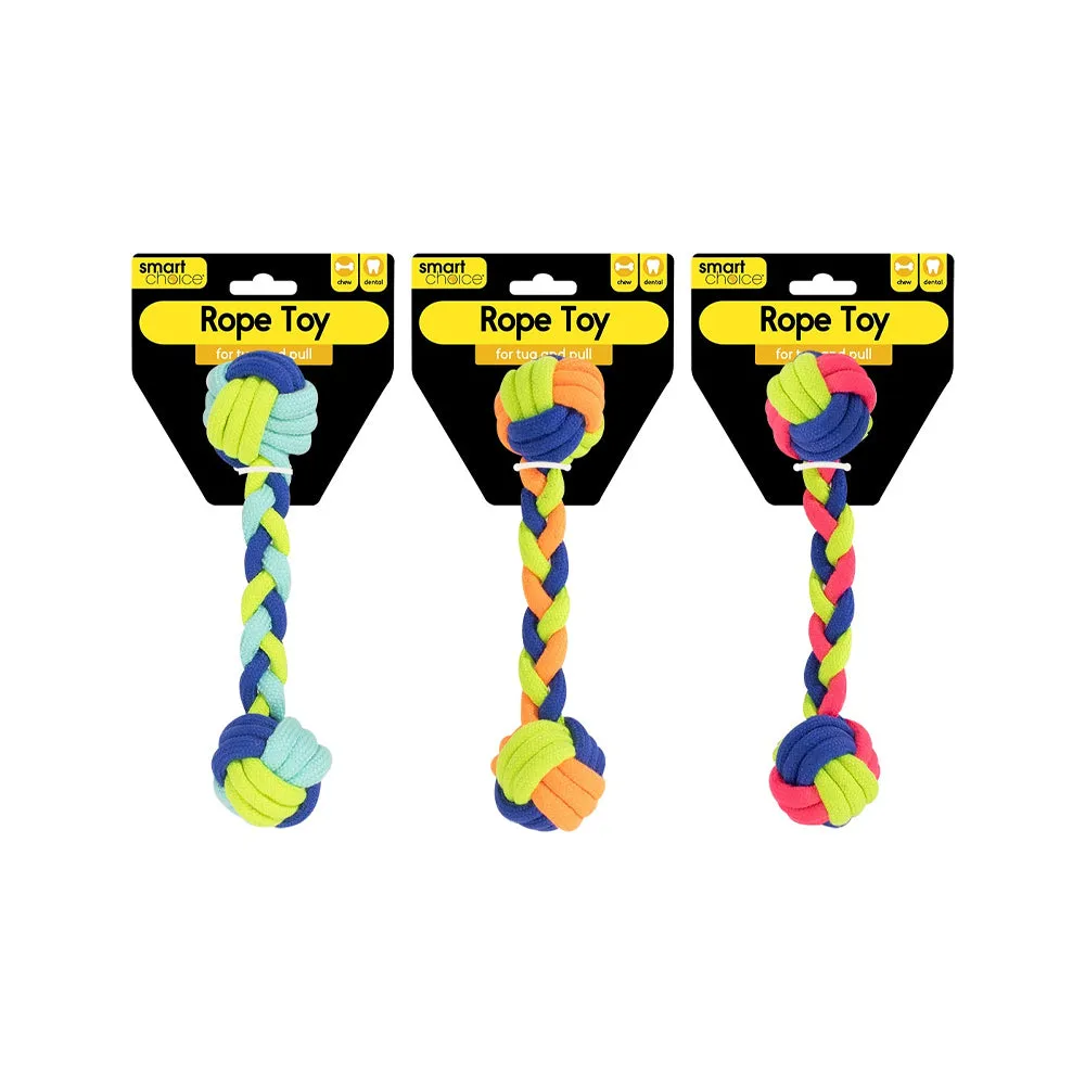Smart Choice Dumbell Rope Dog Toy
